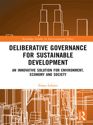 cover image of Deliberative Governance for Sustainable Development